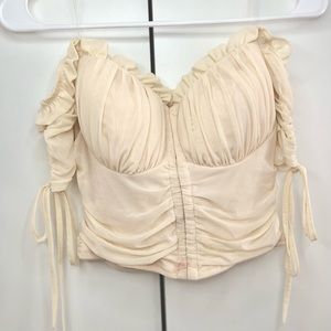 Nude Corset Top
